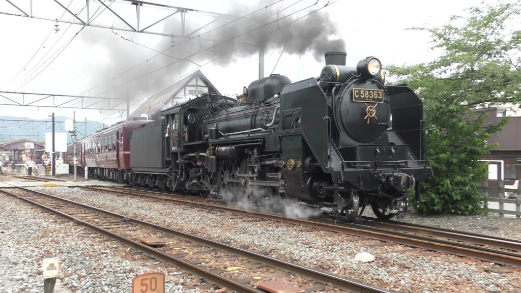 A Rail Enthusiasts Paradise - there are several SL services operating in Japan.