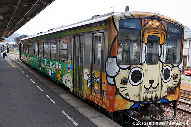 JR Shikoku KiHa54 at Matsuyama