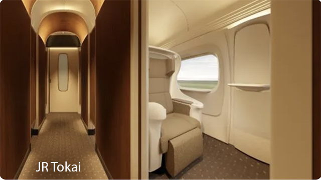 JR Tokai Tokaido Shinkansen N700S Premium Seats
