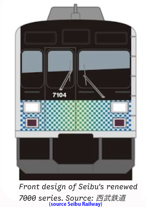 (image) Seibu 7000 series (ex Tokyu 9000 series)