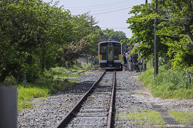 JR East KiHa 130-108 Kururi Line_Kazusa Kameyama